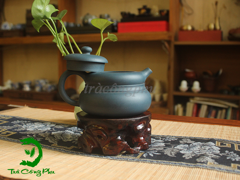 Ấm Tử Sa Dáng Hồ Lô - ATS1195